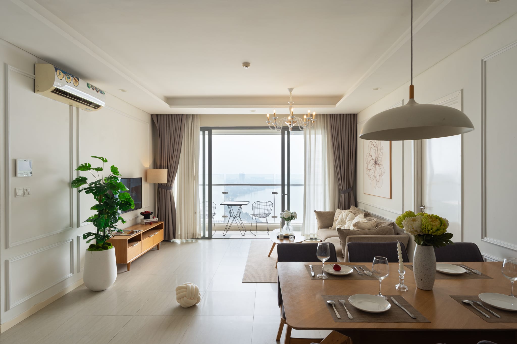 Pearl Diamond Island · 2PN · View sông tầng cao